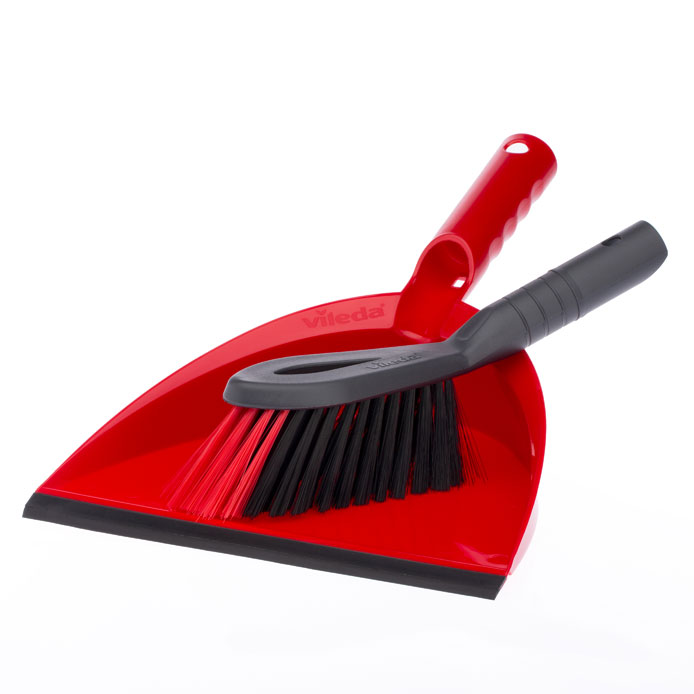 Vileda Short Handle Dustpan Standard – Dustpan and brush