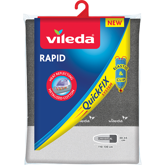 Vileda Rapid – Metallic ironing board cover