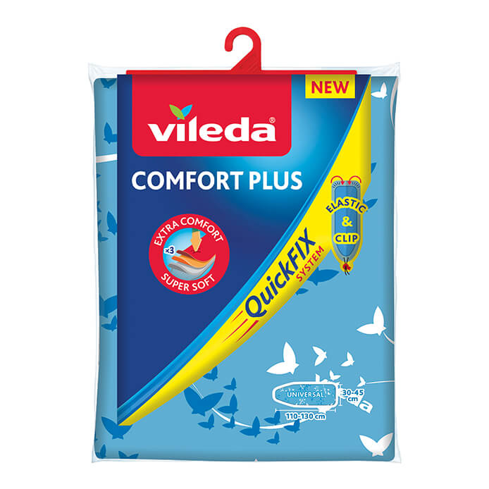 Vileda Comfort Plus – Housse de planche à repasser en mousse